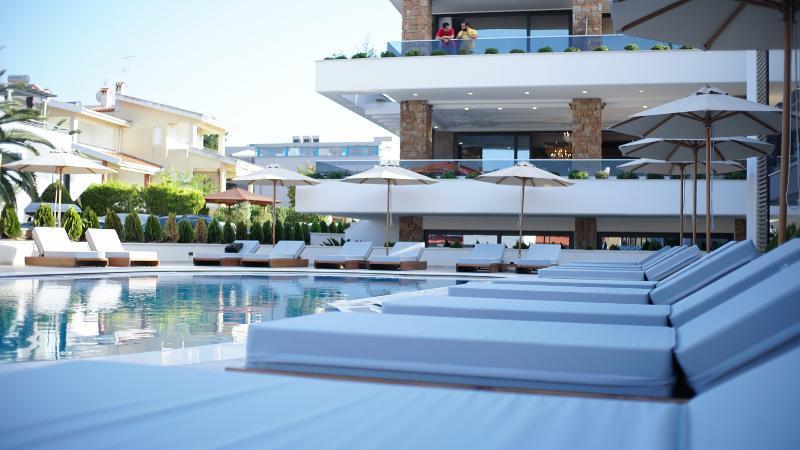 Agnes Deluxe Hotel Pefkochori Eksteriør billede